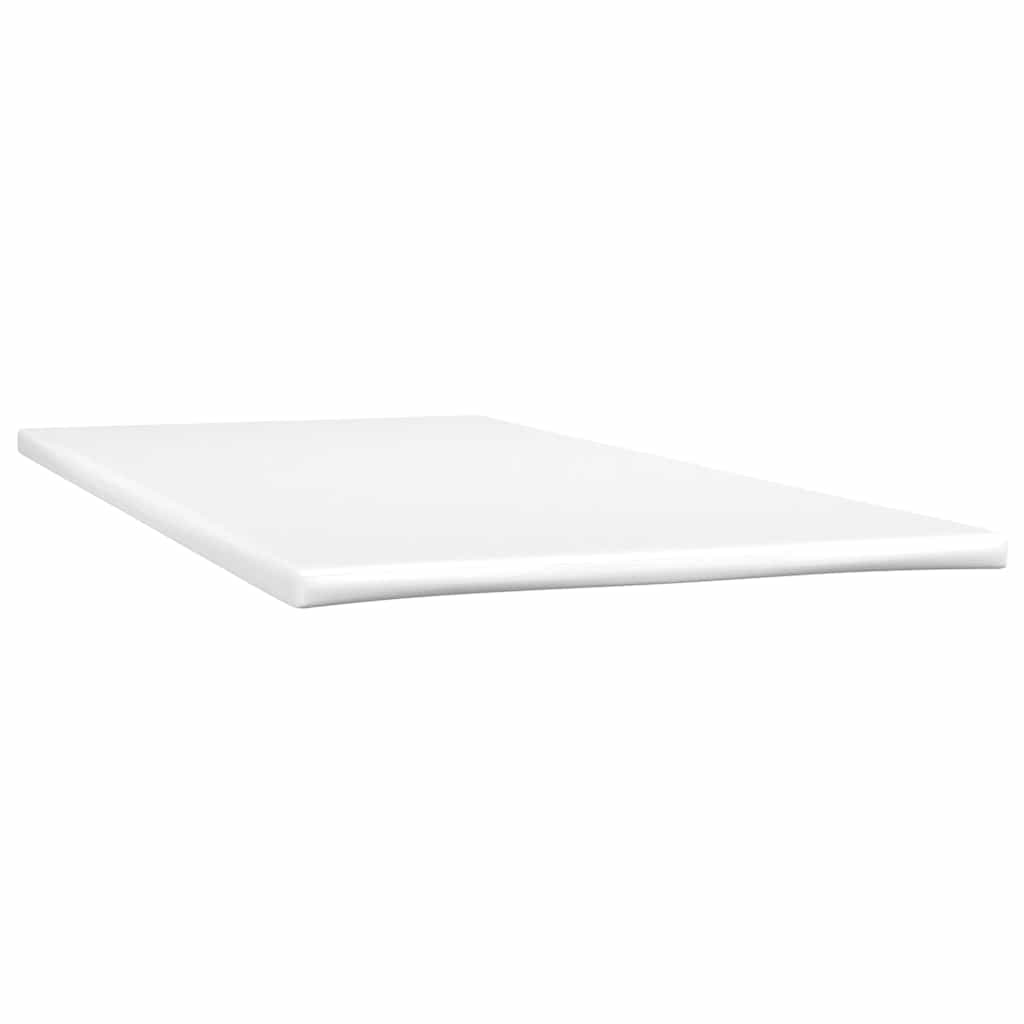 kontinentalseng med madras mørkegrå 90x220 cm fløjl - Image 7