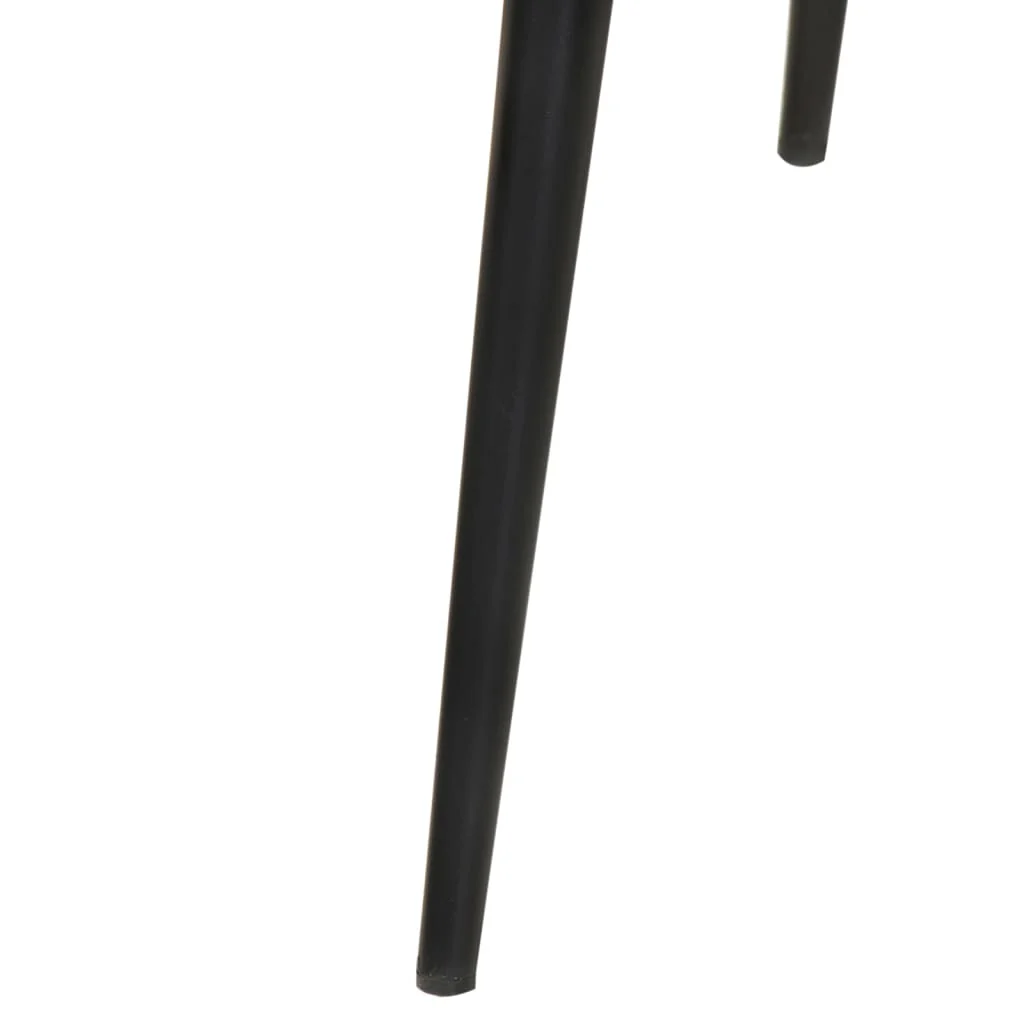 lænestol ægte læder grå - Image 7