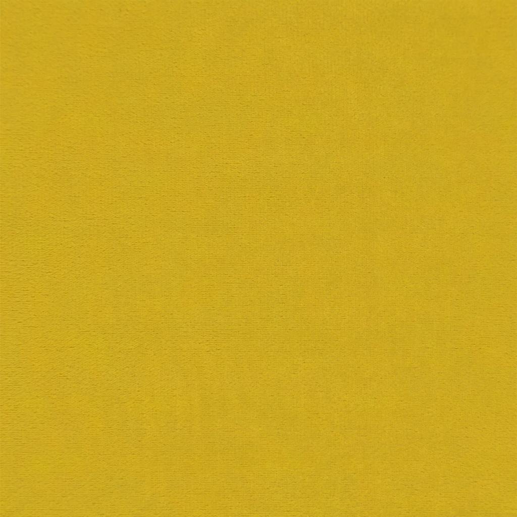 lænestol fløjl sennepsgul - Image 7