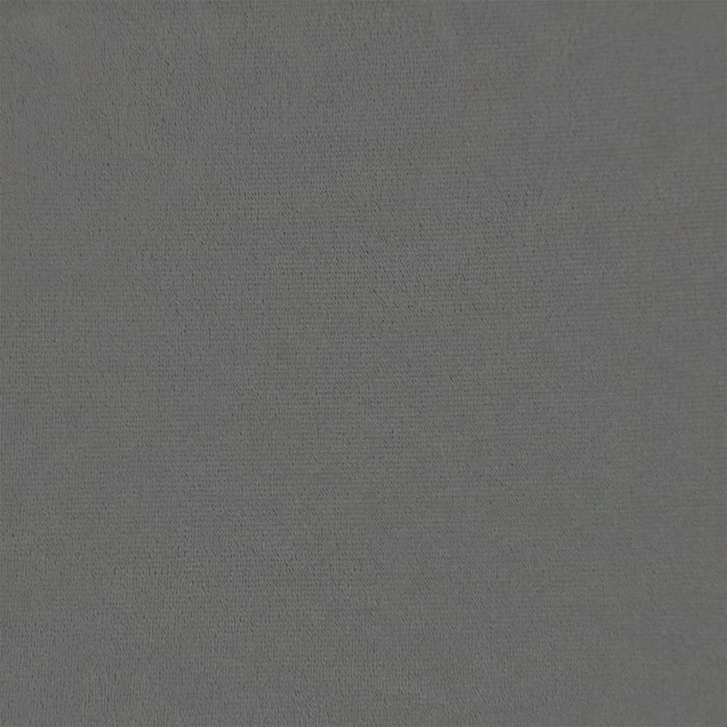 lænestol med fodskammel fløjl mørkegrå - Image 9
