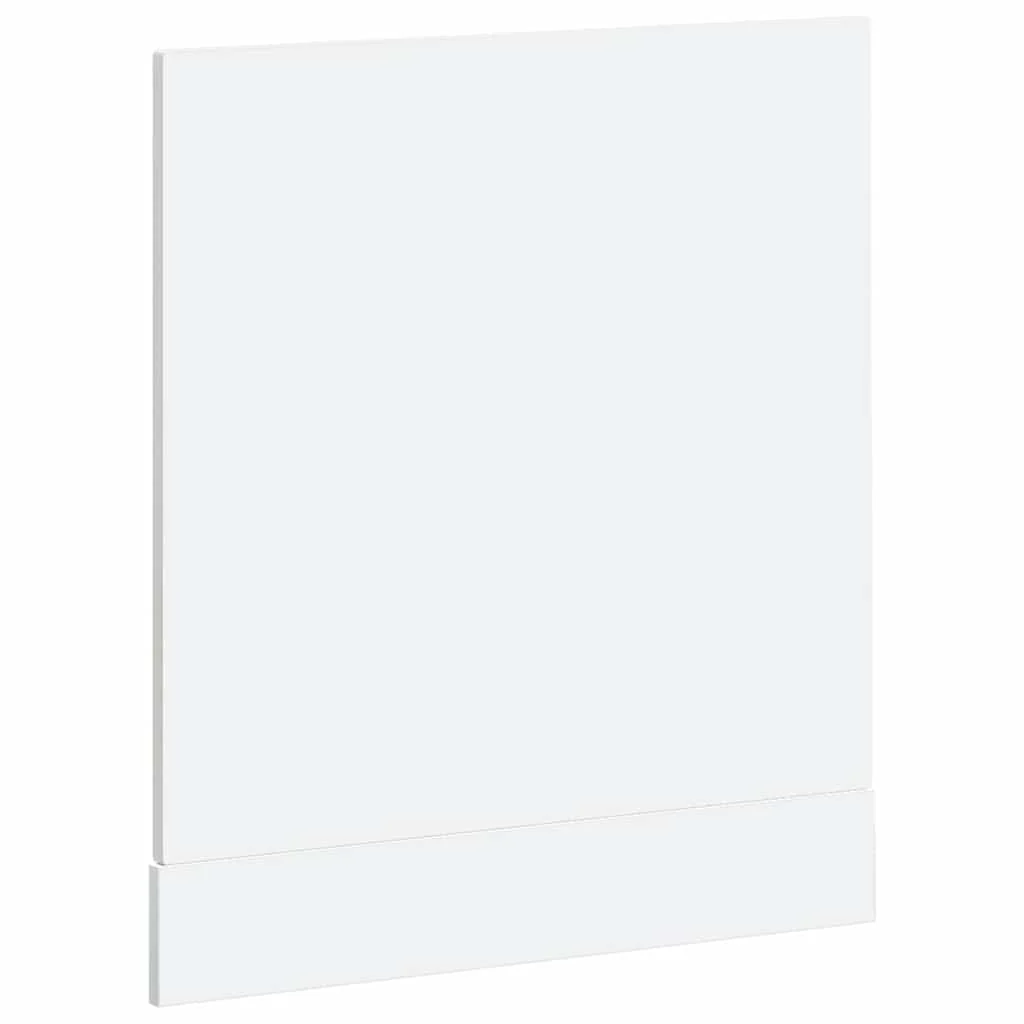 låge til opvaskemaskine Kalmar 60x1,5x67 cm hvid højglans - Image 6
