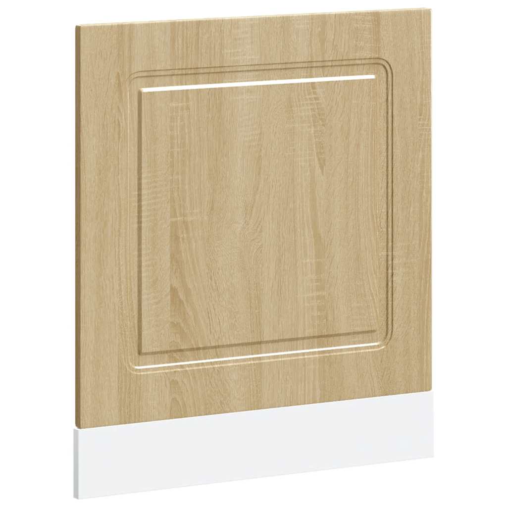 låge til opvaskemaskine Kalmar 60x1,5x67 cm sonoma-eg - Image 2