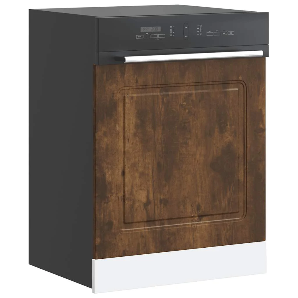låge til opvaskemaskine Kalmar 60x1,5x67 cm sonoma-eg