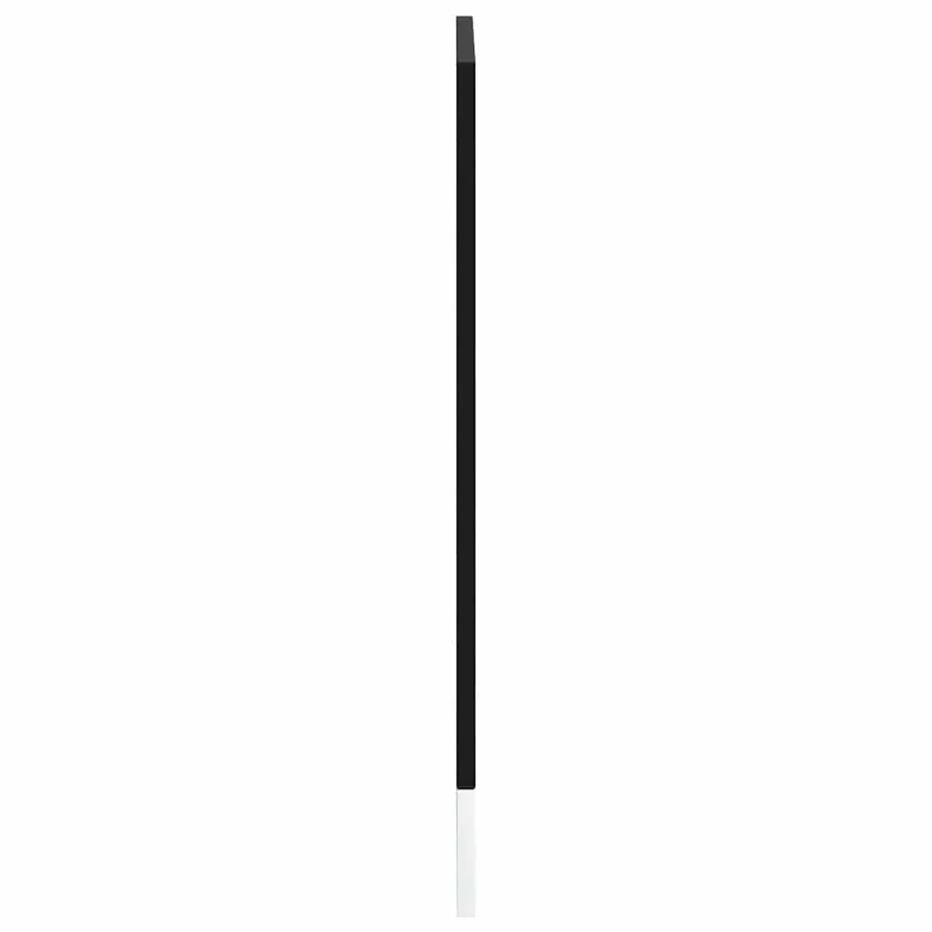 låge til opvaskemaskine Kalmar 60x1,5x67cm konstrueret træ sort - Image 5