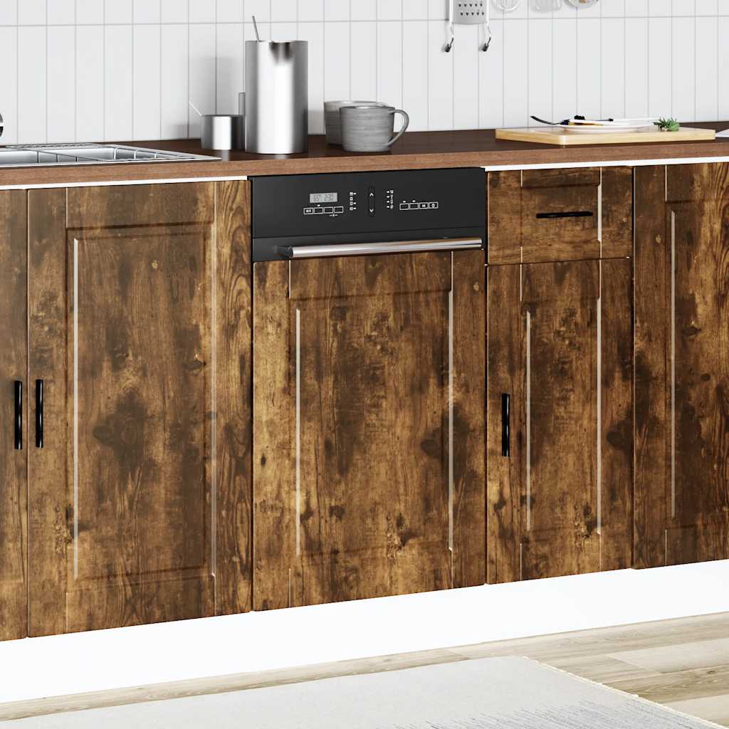 låge til opvaskemaskine Porto 45x1,5x67 cm sonoma-eg - Image 3