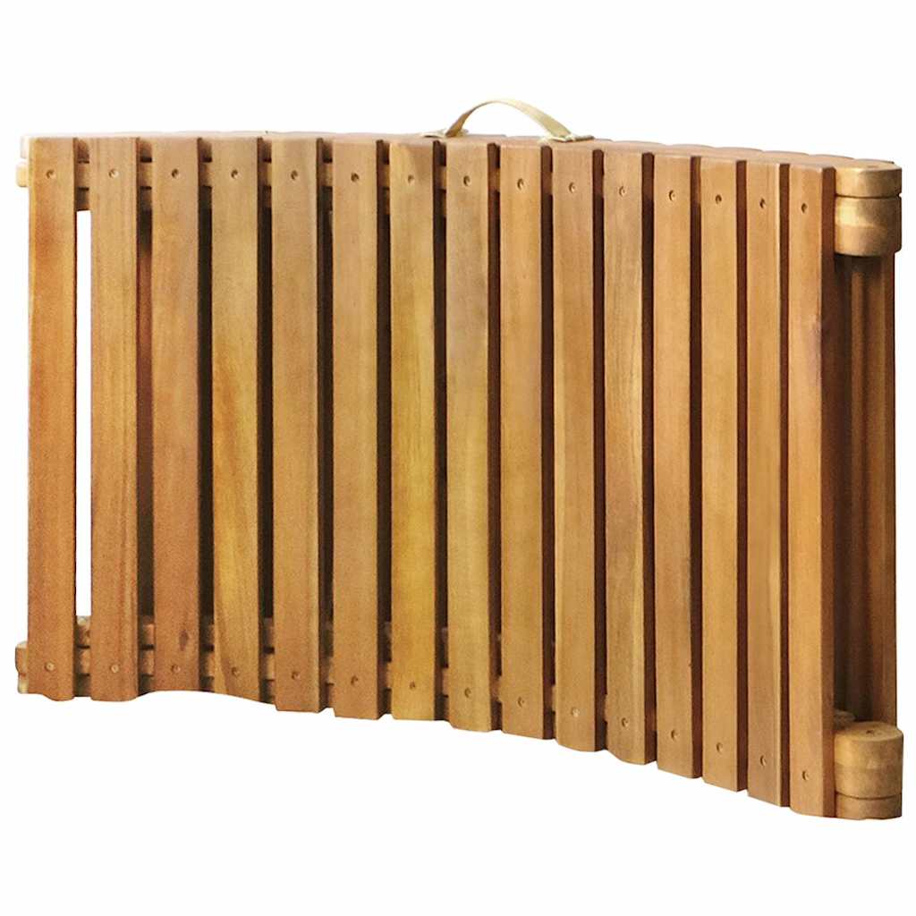 liggestol med hynde massivt akacietræ - Image 4