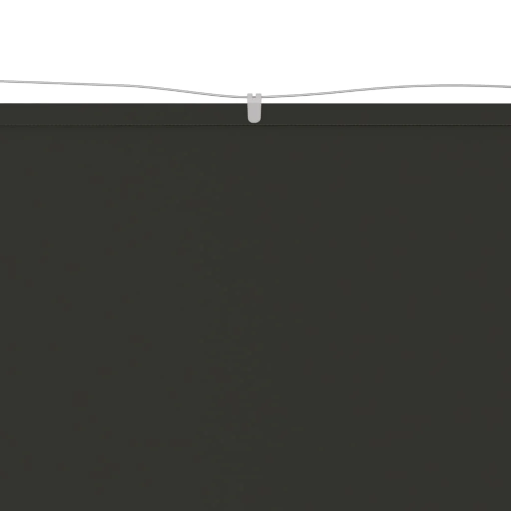lodret markise 140x420 cm oxfordstof antracitgrå - Image 3