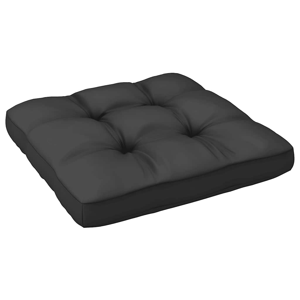 loungesæt til haven 2 dele med hynder massivt fyrretræ hvid - Image 6