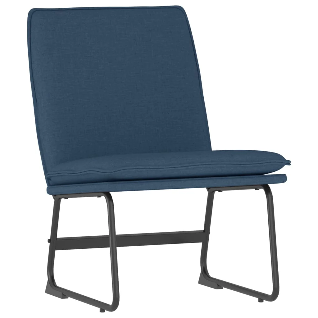 loungestol 52x75x76 cm stof Blå - Image 2