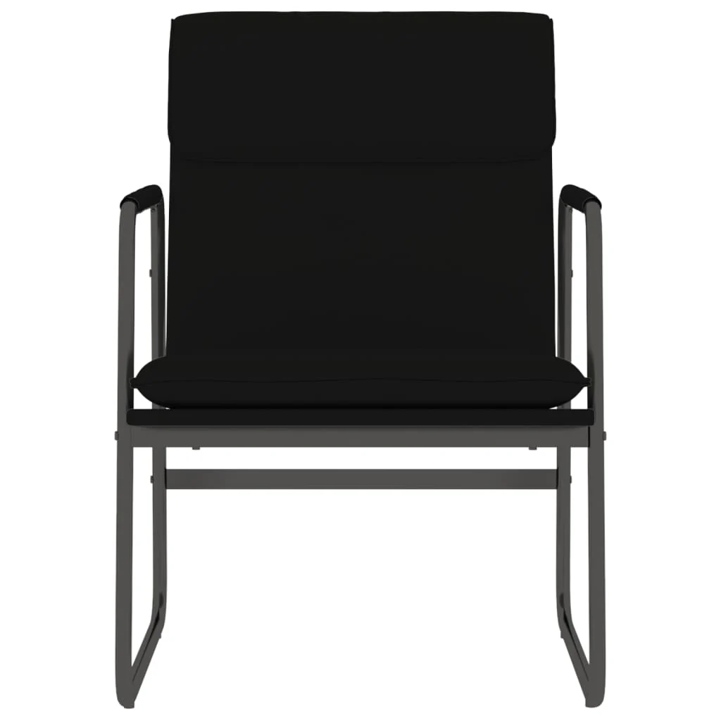 loungestol 55x64x80 cm kunstlæder sort - Image 3