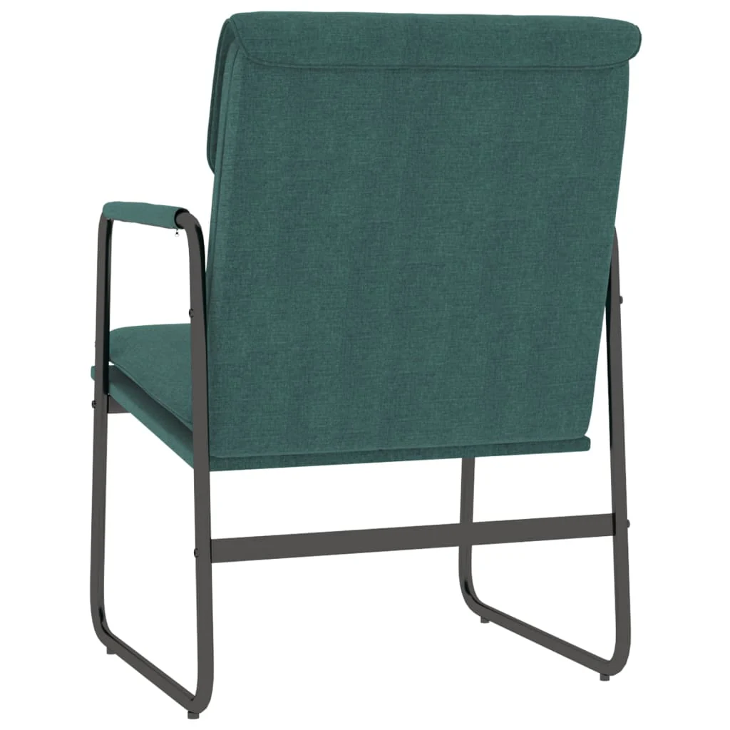 loungestol 55x64x80 cm stof mørkegrøn - Image 5