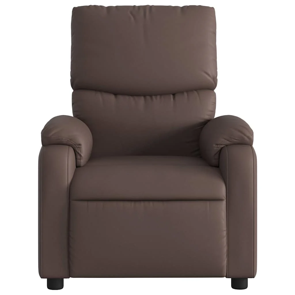 massagestol kunstlæder brun - Image 4