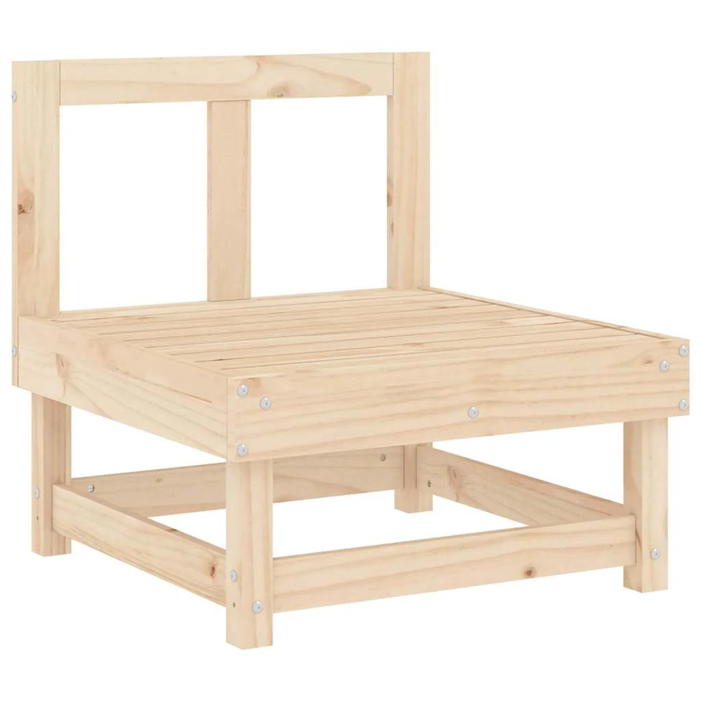 midtermodul med hynder massivt fyrretræ - Image 4