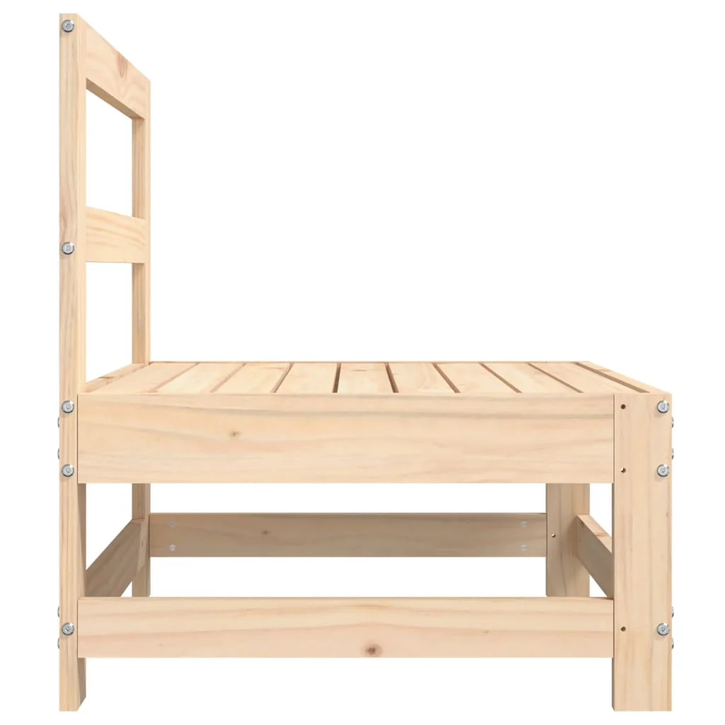 midtermodul til havesofa massivt fyrretræ - Image 4