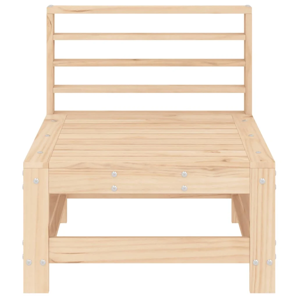 midtermodul til havesofa massivt fyrretræ - Image 3