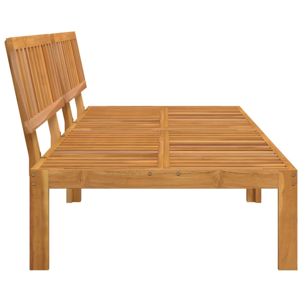 midtermoduler 2 stk. til pallesofa massivt akacietræ - Image 4