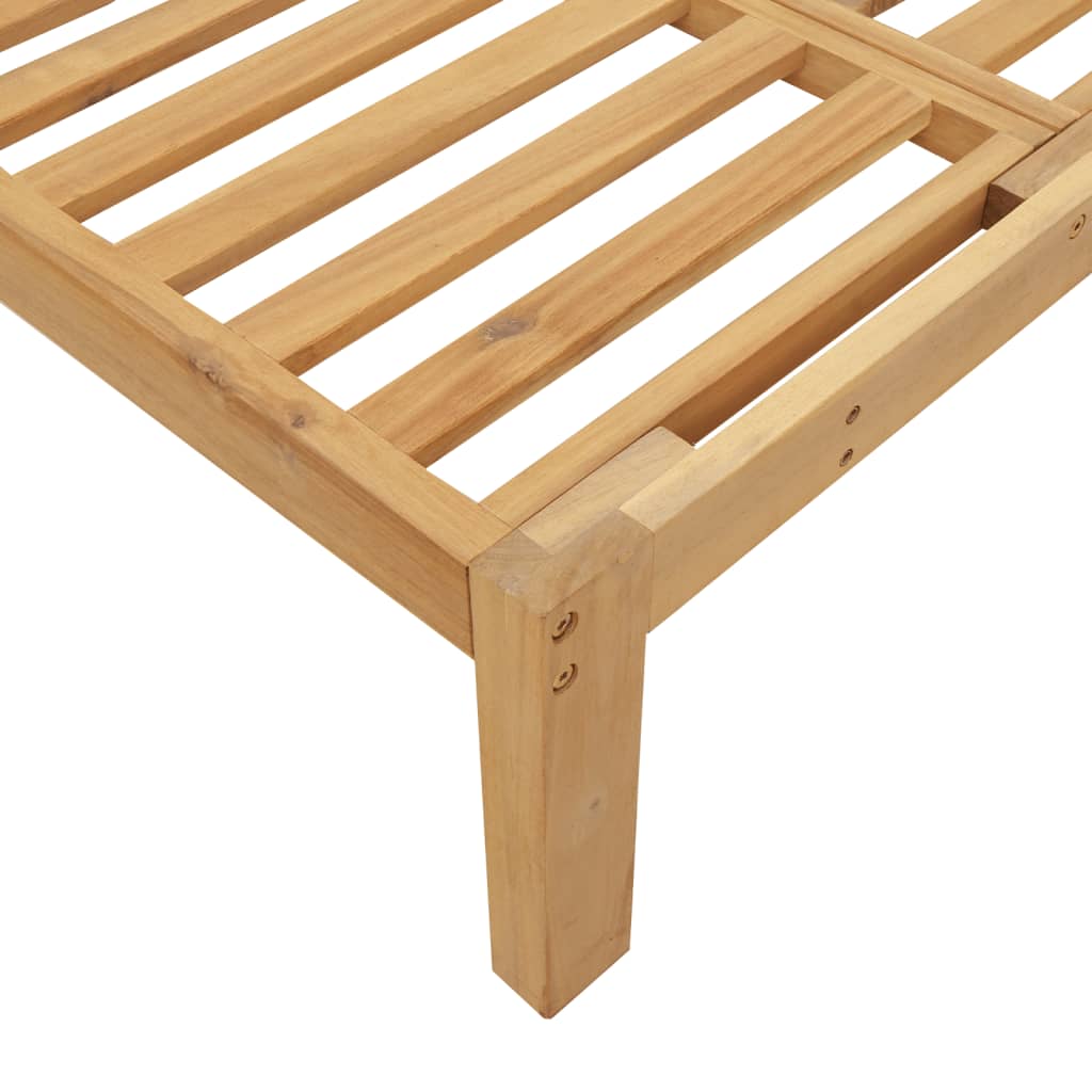 midtermoduler til pallesofa 2 stk. med hynder massivt akacietræ - Image 5