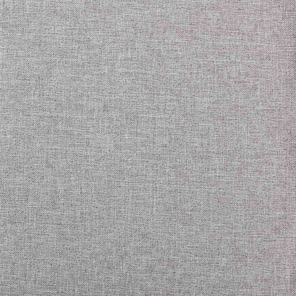 mørklægningsgardiner med øjer 2 stk. hør-look 140x225 cm grå - Image 4