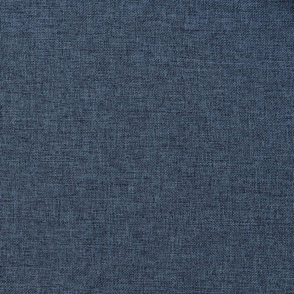 mørklægningsgardiner med øjer 2 stk. hør-look 140x245 cm blå - Image 4