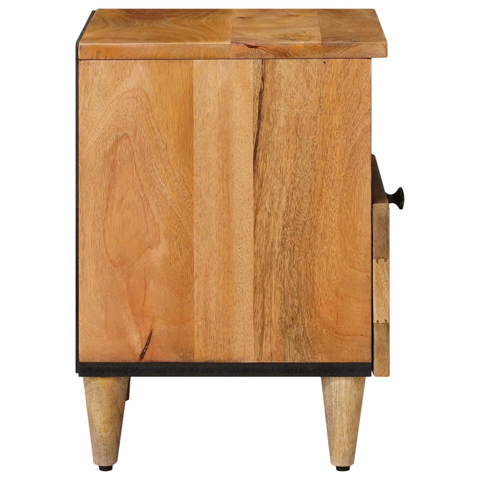 Natskab 2 pcs Naturfarvet 40 x 33 x 46 cm Massivt mangotræ - Image 4