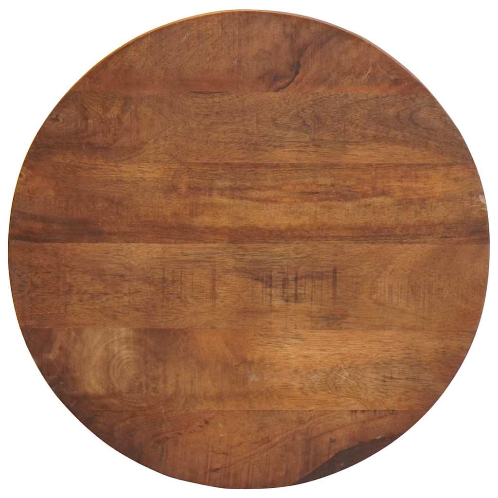 Nesting Kaffeborde 2 pcs Honningbrun Massivt mangotræ og stål - Image 7