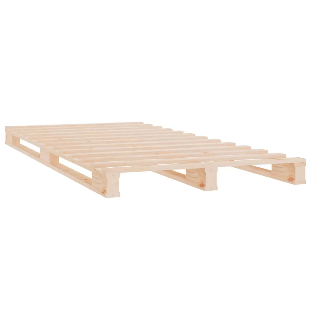 palleseng 90x190 cm Single massivt fyrretræ - Image 4
