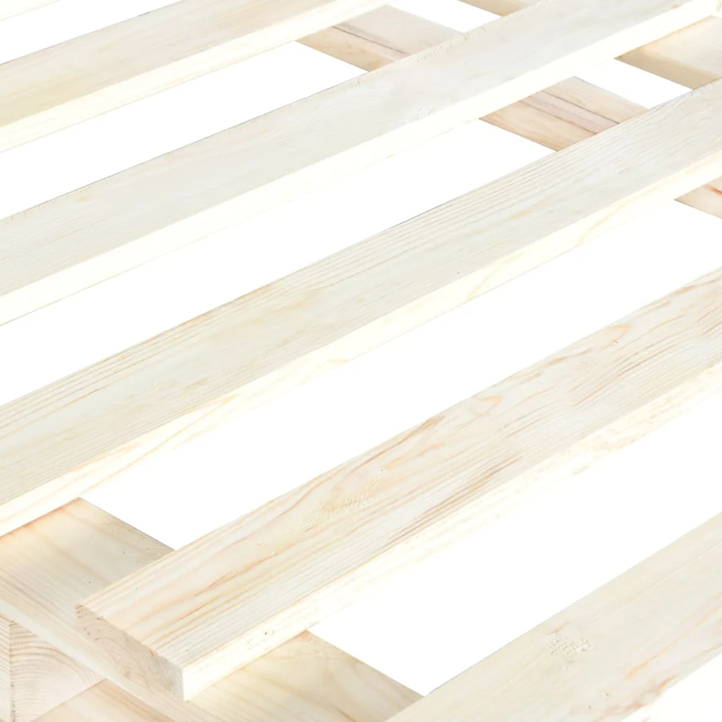 palleseng massivt fyrretræ 100 x 200 cm - Image 6