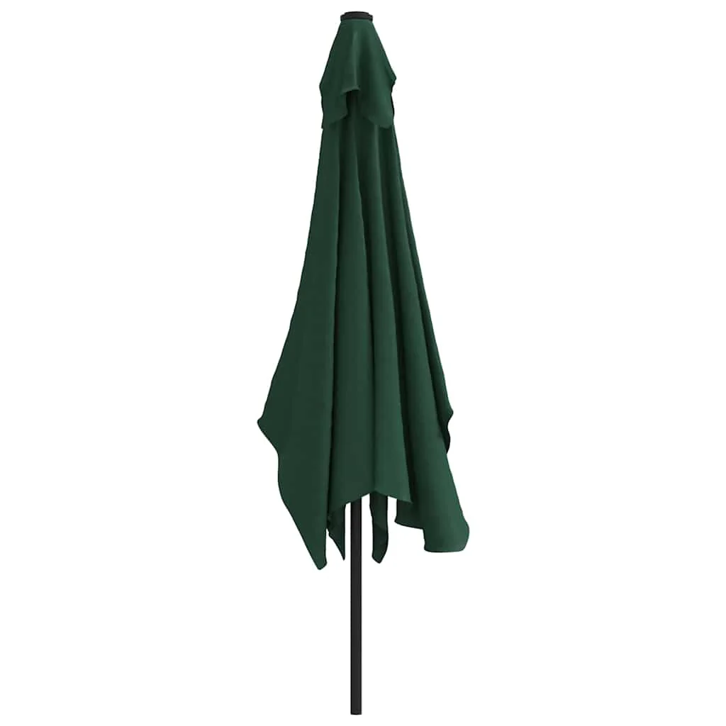 parasol 200x300 cm rektangulær grøn - Image 4