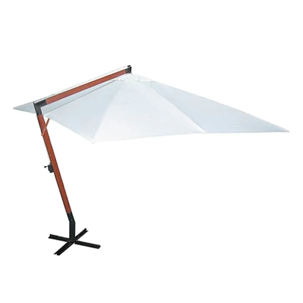 parasol 300x400 cm hvid - Image 2
