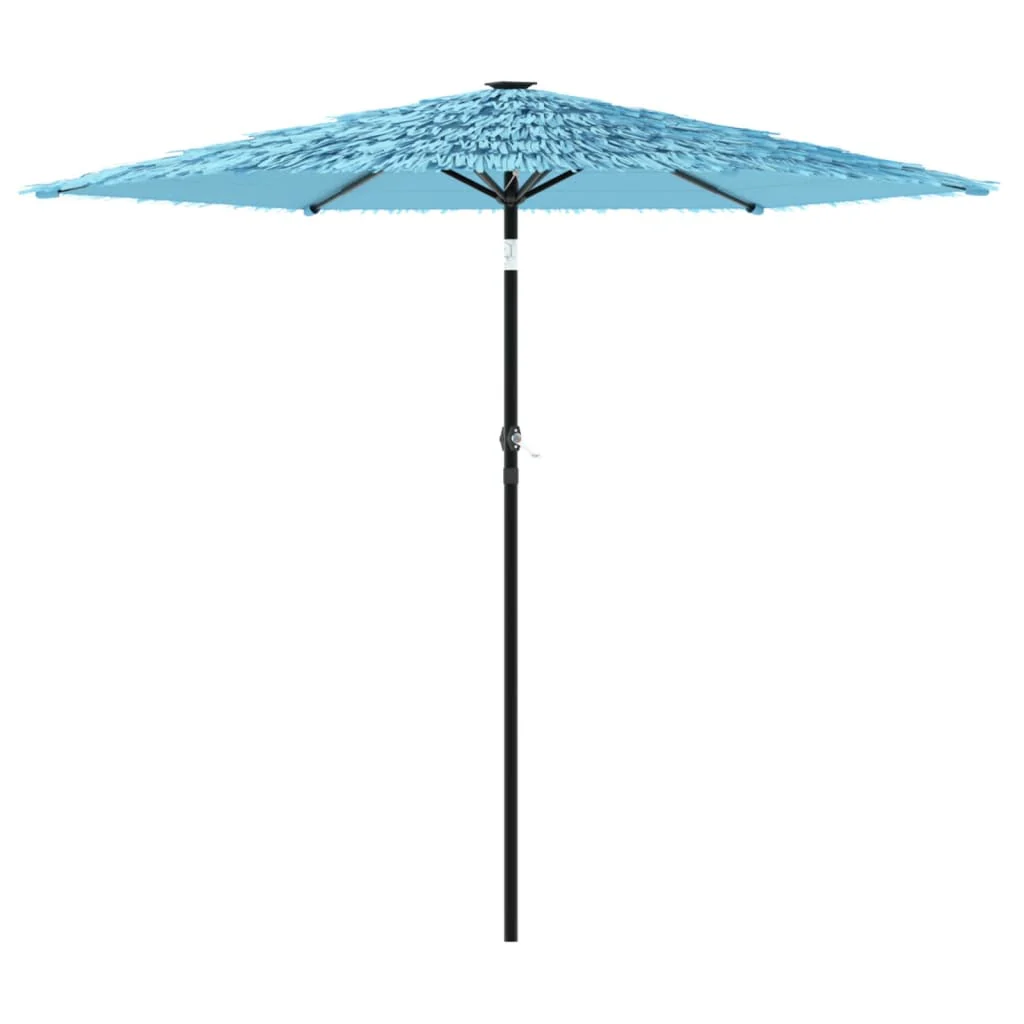 parasol med stålstang 223x223x213 cm blå - Image 2