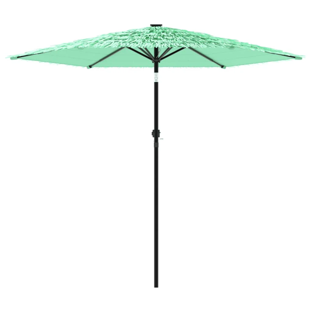 parasol med stålstang 223x223x213 cm grøn - Image 4