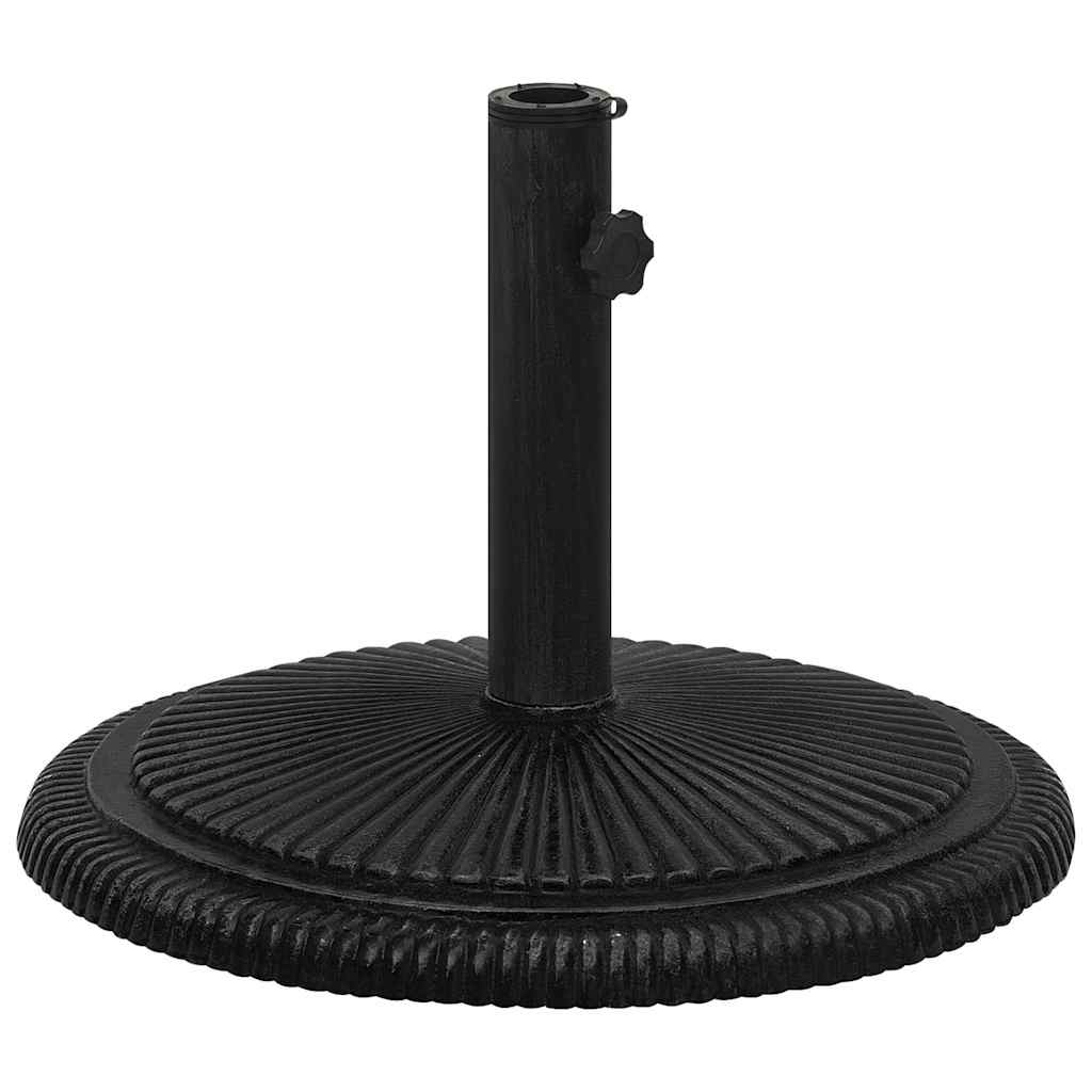 parasolfod 45x45x30 cm støbejern sort - Image 2