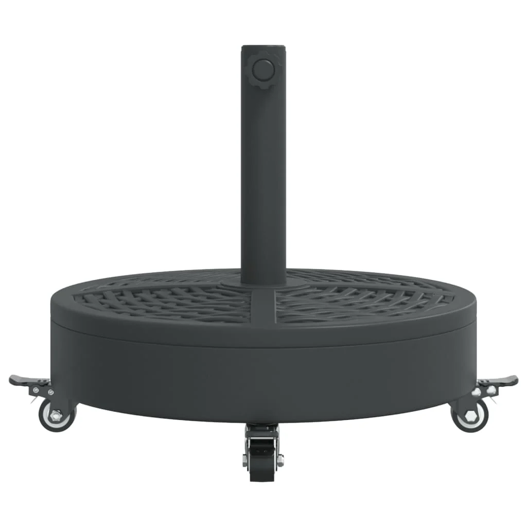 parasolfod med hjul til Ø38/48 mm stænger 27 kg rund - Image 4