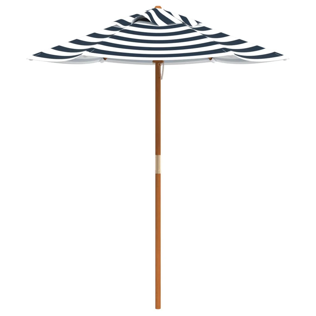 picnicbord til 4 børn m. parasol massivt grantræ - Image 6