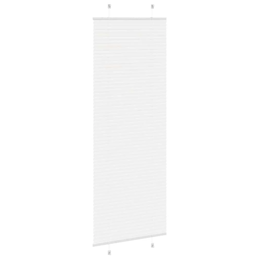 Plisségardin Hvid 80x200 cm Stofbredde 79,4 cm Polyester - Image 4