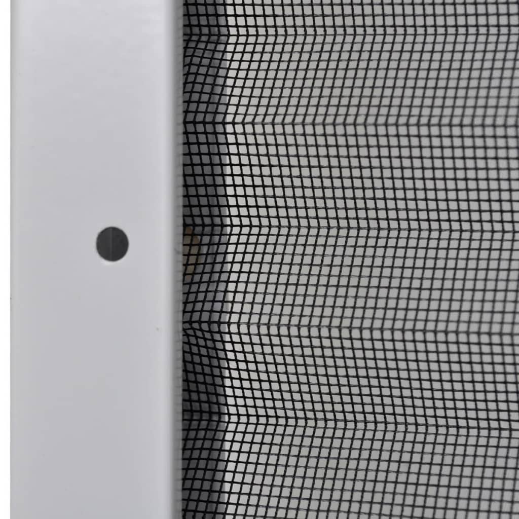 plisseret insektnet til vinduer aluminium 80 x 100 cm - Image 6