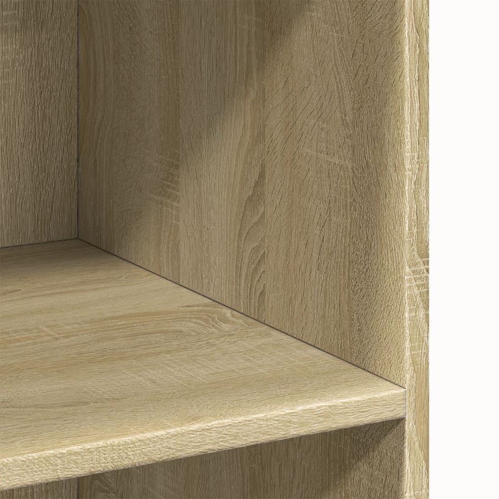 reol 70x41x93 cm konstrueret træ sonoma-eg - Image 7