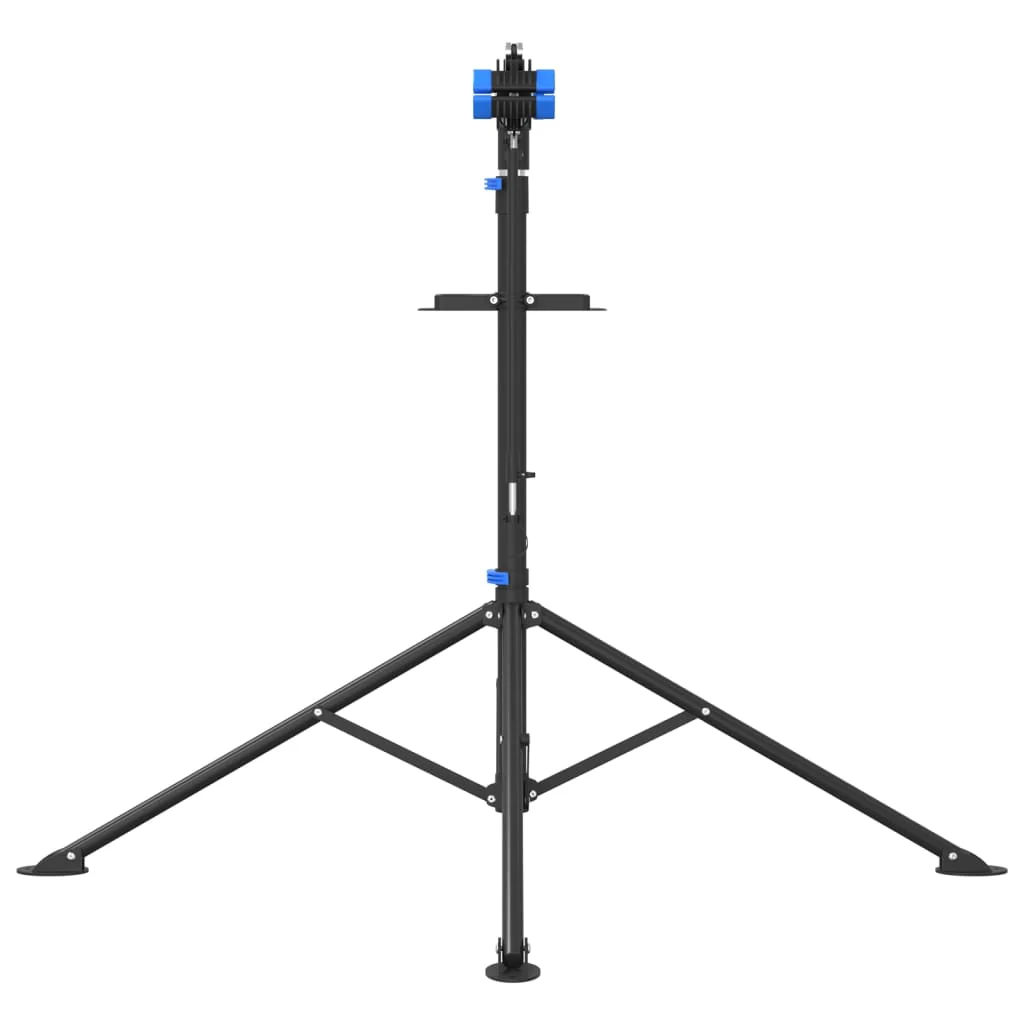 reparationsstativ til cykler 108-188 cm foldbart stål blå - Image 4