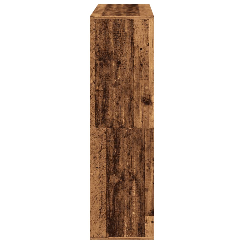 rumdeler 100x33x115 cm konstrueret træ antikt træ - Image 5