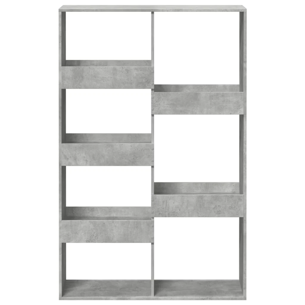 rumdeler 100x33x155,5 cm konstrueret træ betongrå - Image 4