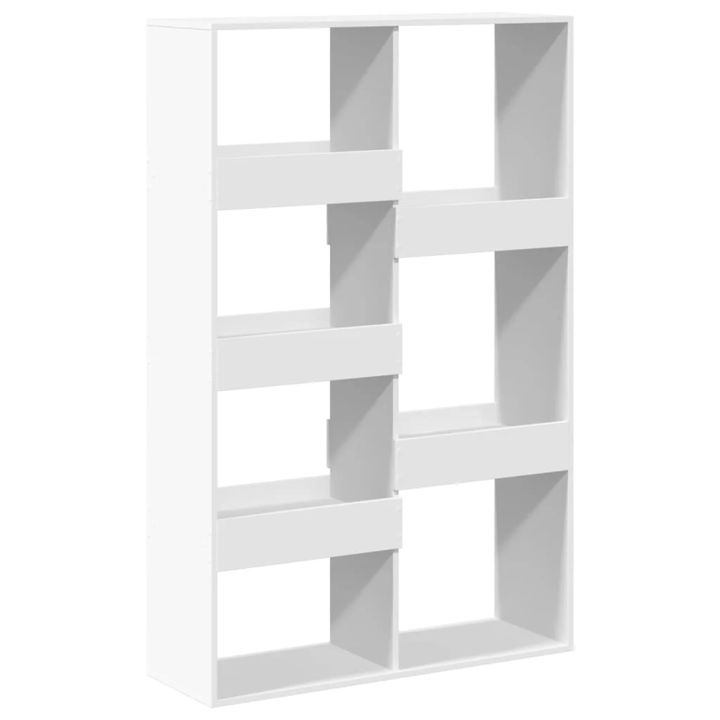 rumdeler 100x33x155,5 cm konstrueret træ hvid - Image 2