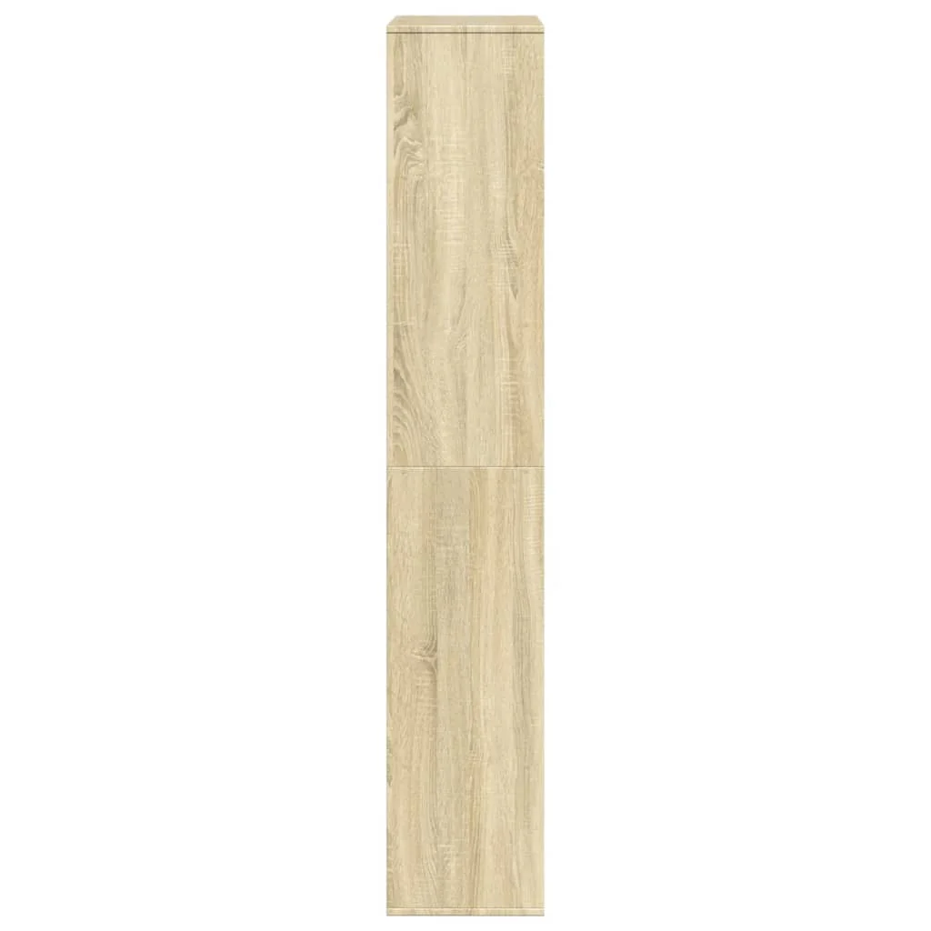 rumdeler 100x33x187,5 cm konstrueret træ sonoma-eg - Image 5