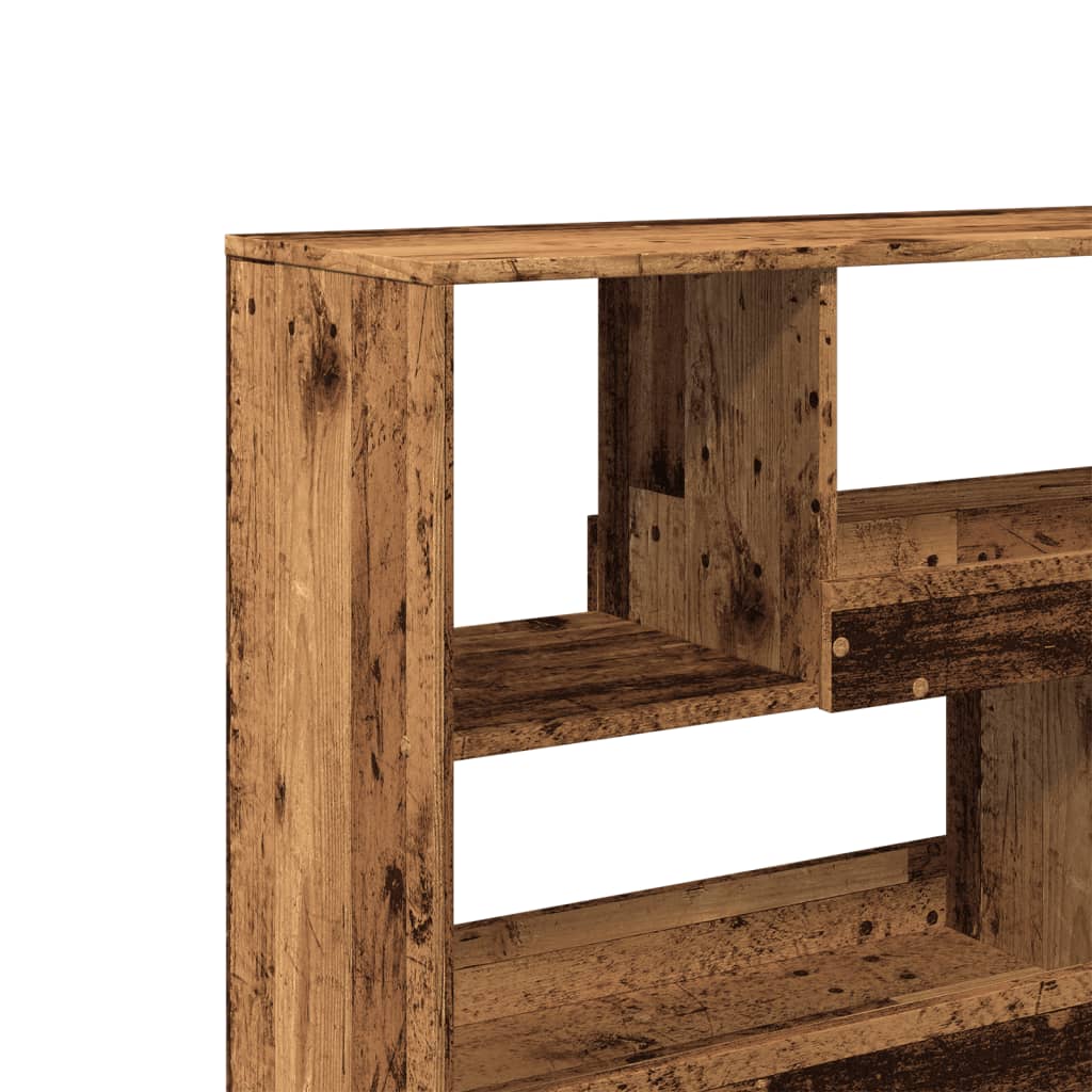 rumdeler 100x33x94,5 cm konstrueret træ antikt træ - Image 7