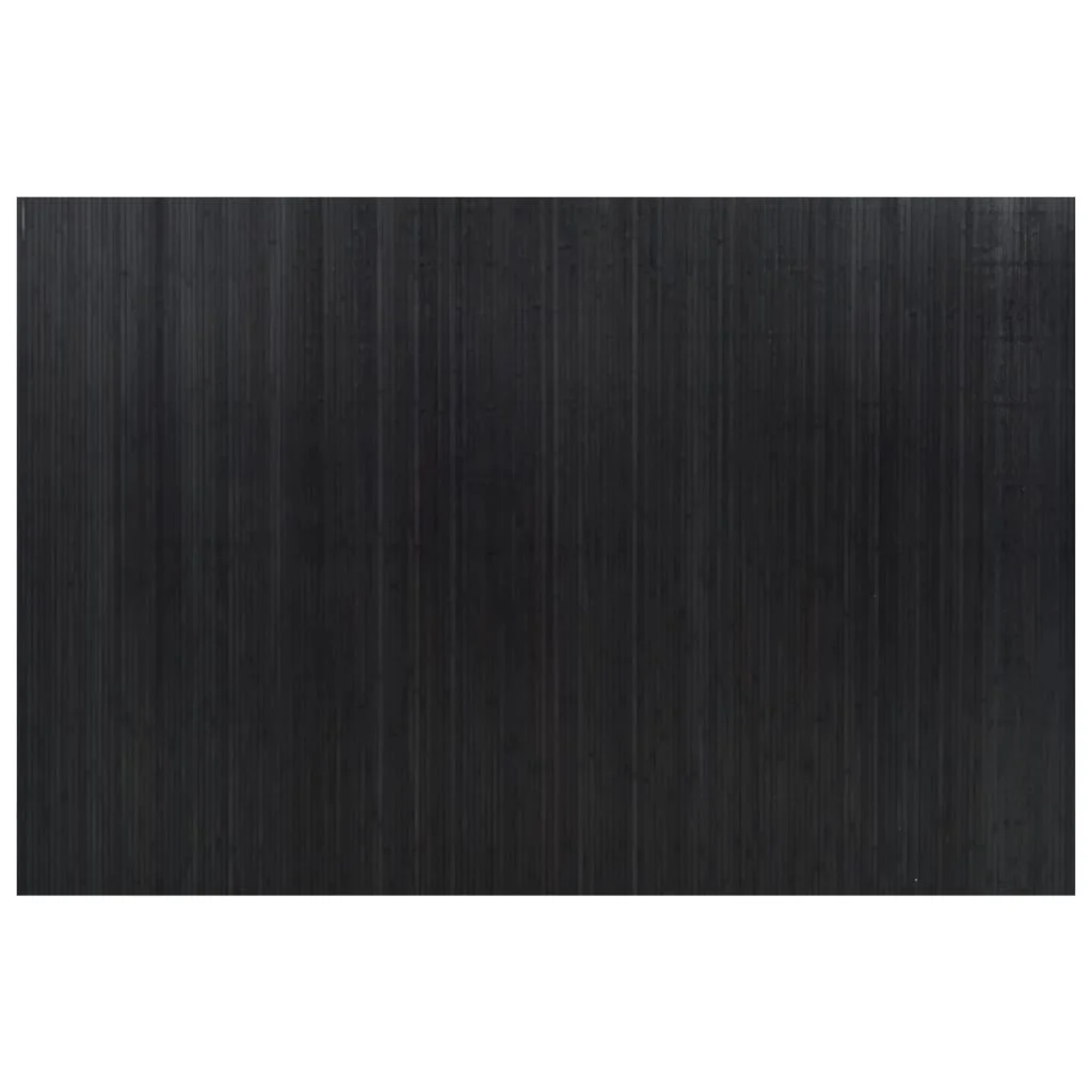rumdeler bredde 250 cm højde 165 cm bambus sort - Image 3