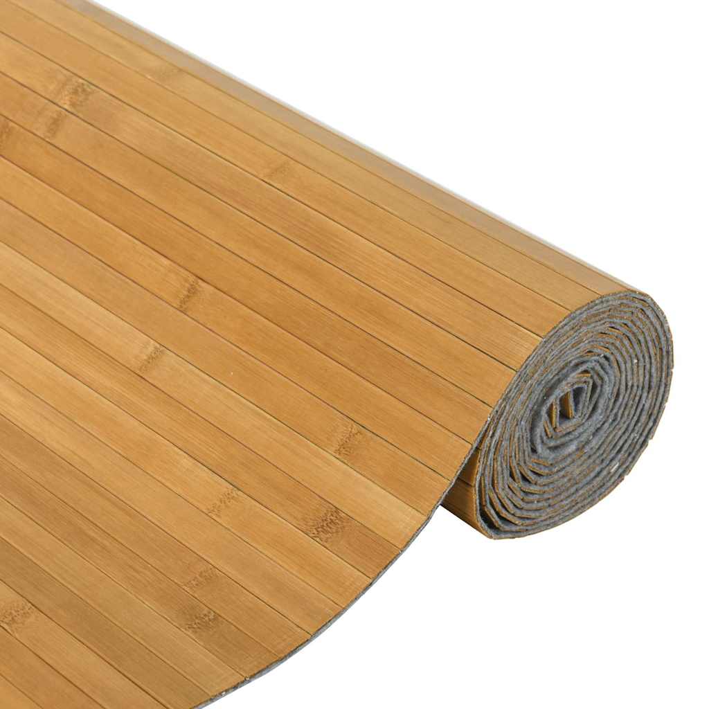 rumdeler bredde 400 cm højde 165 cm bambus naturfarvet - Image 5