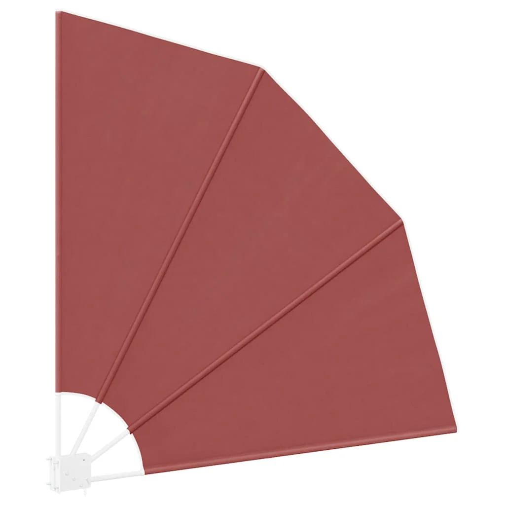 sammenklappelig sidemarkise til altan terracotta 140 x 140 cm - Image 5