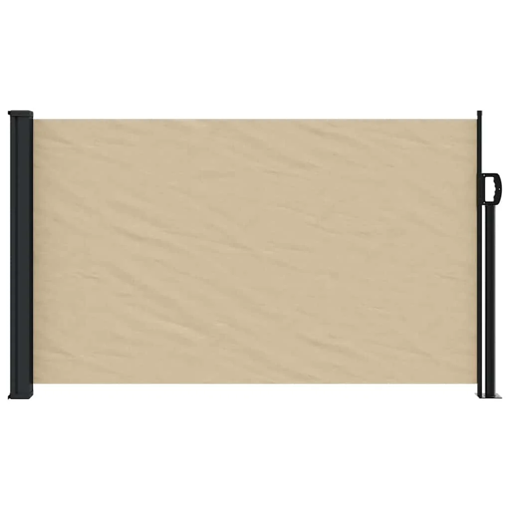 sammenrullelig sidemarkise 120 x 600 cm beige - Image 3