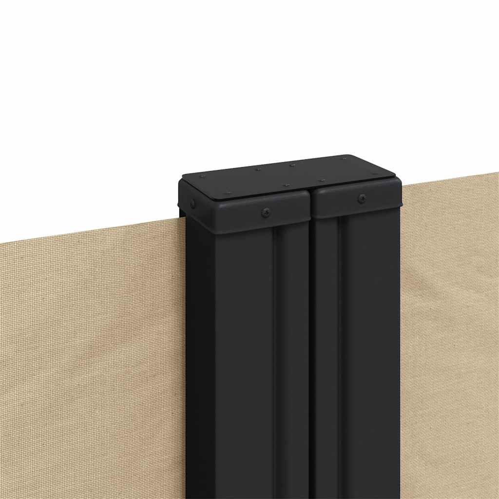 sammenrullelig sidemarkise 120 x 600 cm beige - Image 7