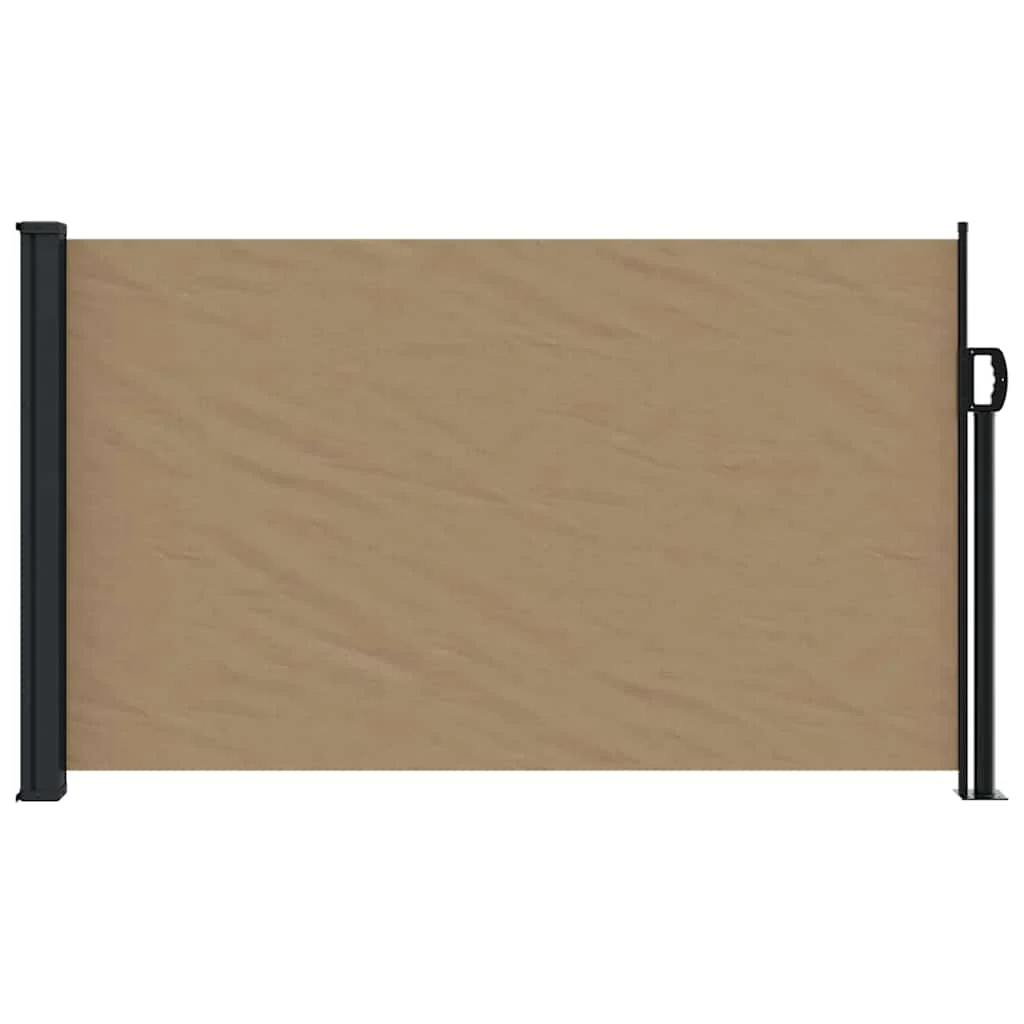 sammenrullelig sidemarkise 120 x 600 cm gråbrun - Image 3