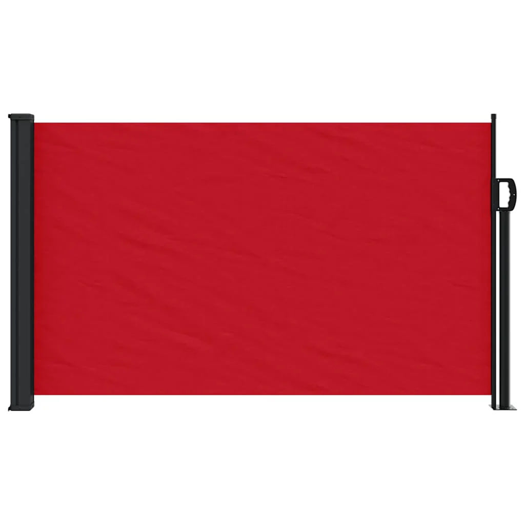 sammenrullelig sidemarkise 120 x 600 cm red - Image 3